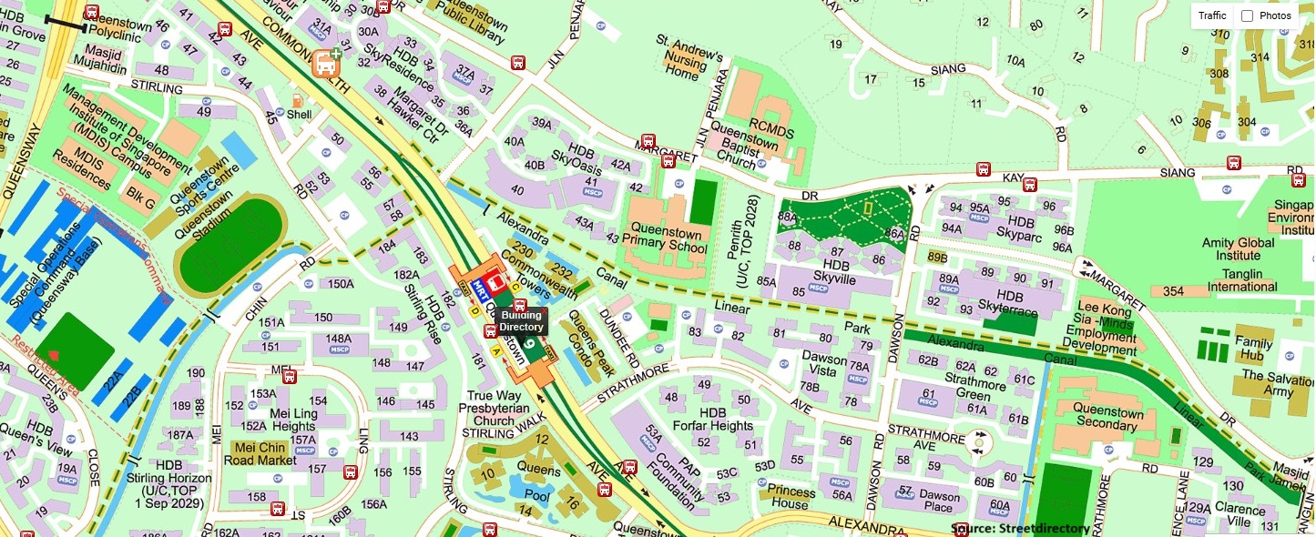 penrith-margaret-drive-singapore-location